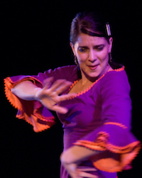 image of Lauren dancing