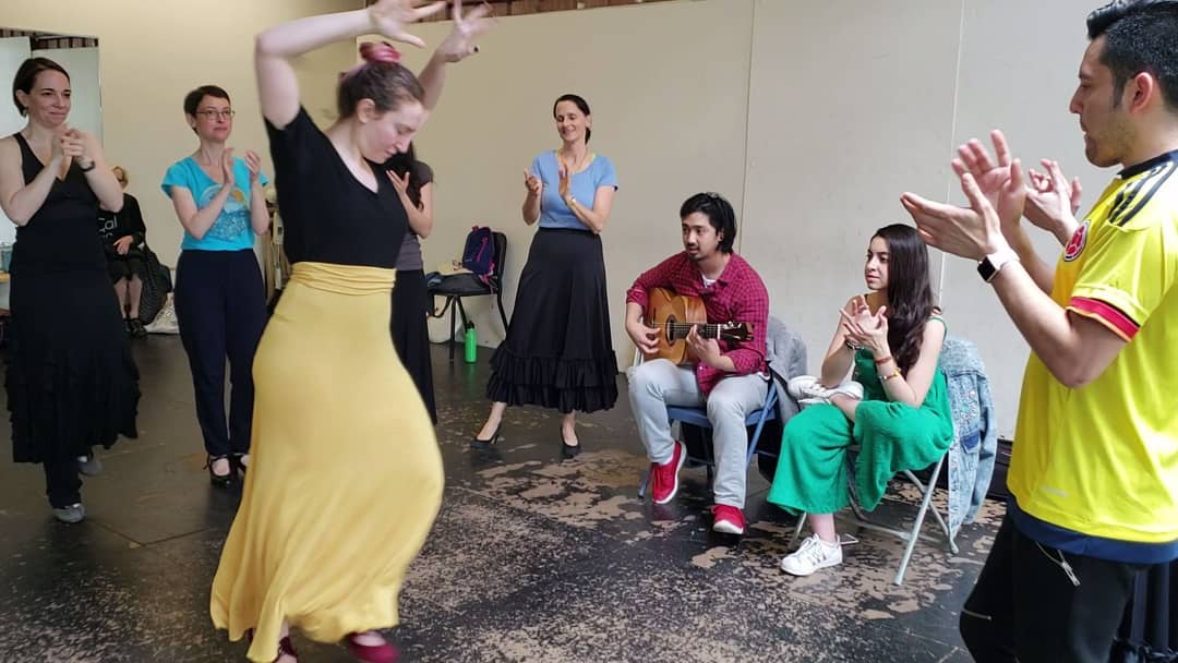 Class rehearsal 